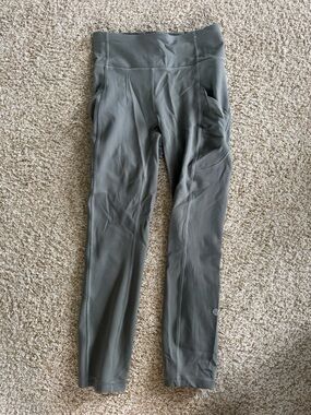 lululemon athletica Olive Green High-Rise Leggings